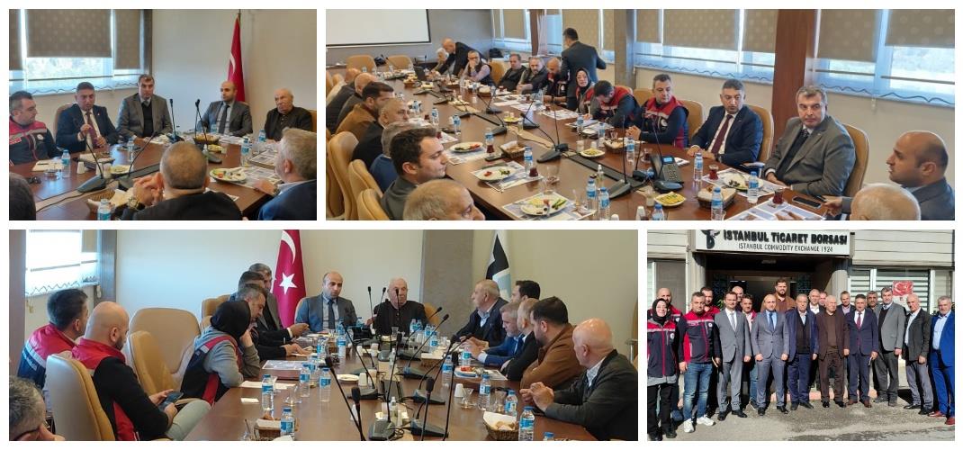 İL MÜDÜRLÜĞÜMÜZ KOORDİNASYONUNDA İSTANBUL TİCARET BORSASI’NDA CANLI HAYVAN SEKTÖR TOPLANTISI  GERÇEKLEŞTİRİLDİ