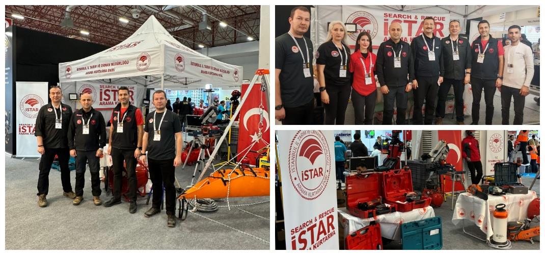 İSTAR ARAMA KURTARMA EKİBİ, NADMEX AFET YÖNETİMİ VE ZİRVESİ FUARI’NDA YERİNİ ALDI