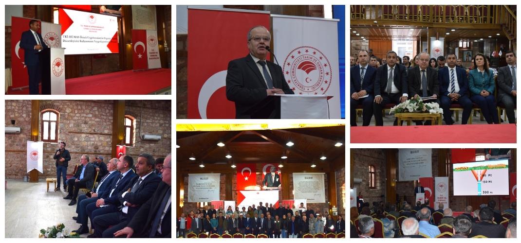 SİLİVRİ’DE “TKİ-HÜMAS ÖRNEK UYGULAMALARIYLA ORGANİK TOPRAK DÜZENLEYİCİSİ KULLANIMININ YAYGINLAŞTIRILMASI” PROJESİ KAPSAMINDA EĞİTİM VE BİLGİLENDİRME TOPLANTISI YAPILDI