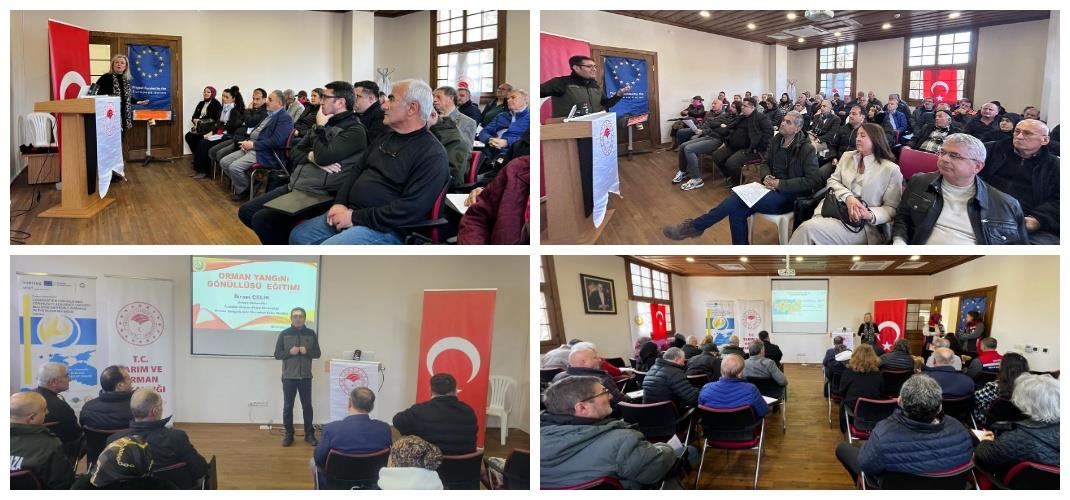 ARICILARIMIZA YÖNELİK “ORMAN YANGINLARINI ÖNLEME” VE “ATIK YÖNETİMİ” PROJELERİ KAPSAMINDA İLK EĞİTİM ŞİLE’DE GERÇEKLEŞTİRİLDİ