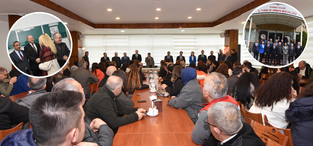 İSTANBUL İL TARIM VE ORMAN MÜDÜRLÜĞÜ’NDE BAYRAMLAŞMA PROGRAMI DÜZENLENDİ