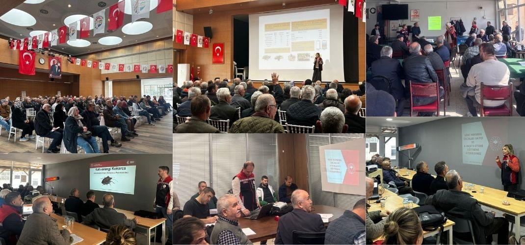 ARNAVUTKÖY, ÇEKMEKÖY, SİLİVRİ, ŞİLE İLÇELERİNDE ÜRETİCİLERE YÖNELİK EĞİTİM TOPLANTILARI DÜZENLENDİ