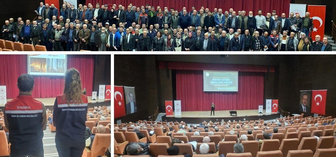 ARICILARIMIZA YÖNELİK “ORMAN YANGINLARINI ÖNLEME” VE “ATIK YÖNETİMİ” PROJELERİ KAPSAMINDA ARNAVUTKÖY’DE EĞİTİM GERÇEKLEŞTİRİLDİ