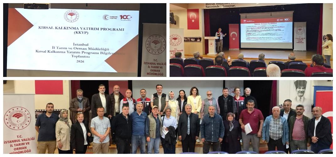 KARTAL’DA KIRSAL KALKINMA HİBE DESTEK YATIRIMLARI BİLGİLENDİRME TOPLANTISI DÜZENLENDİ