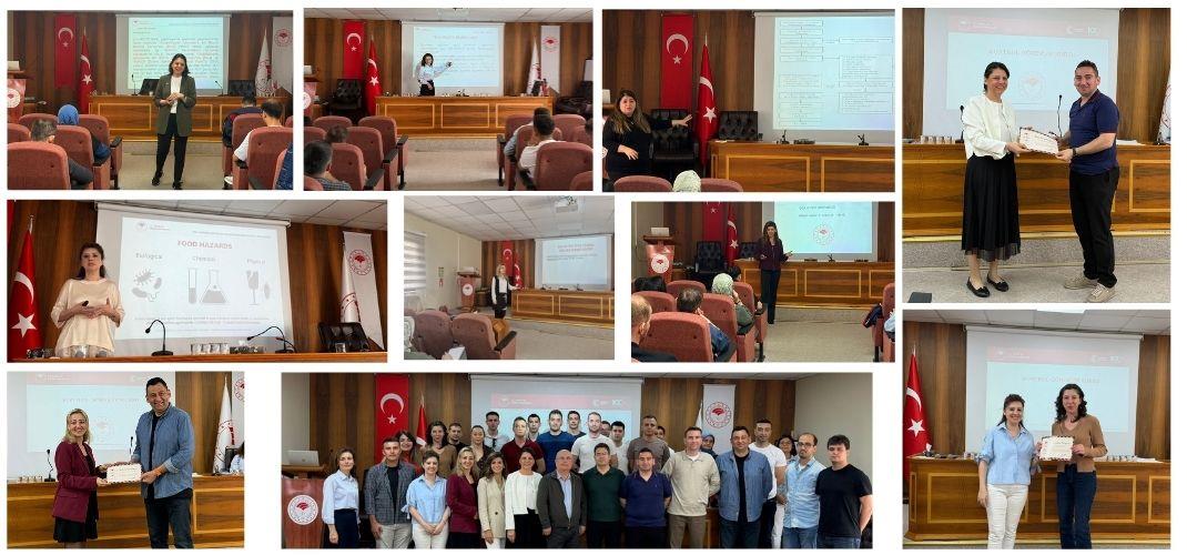 MİLLİ SAVUNMA BAKANLIĞI PERSONELİNE “GIDA KONTROL GÖREVLİSİ KURSU” DÜZENLENDİ