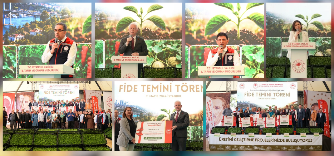  SİLİVRİ'DE FİDE TEMİN TÖRENİ DÜZENLENDİ